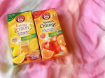 ポンパドール スパニッシュオレンジ🍊イタリアンレモン🍋🍊スパニッシュオレンジ🍊スペインのみずみずしいオレンジを思わせる爽やかな味わいの濃縮オレンジ果汁ビッツをブレンド🧡美しい景観が広が…のInstagram画像