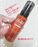 株式会社三宝さまの"テンスターヘナカラープロテクトヘアミルク"を使い続けています。わたしは、洗髪後に濡れた髪に、毎日使っています。高保湿により髪に潤いを与えて、キューティクルを整えることでカラー…のInstagram画像