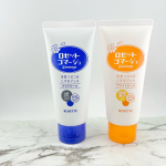 ロゼットのゴマージュ✨青のクリアパールは炭/AHA/海泥エキス配合🙆‍♀️◎クリアサボンの爽やかな香り🫧オレンジのブライトピールはビタミンC誘導体/AHA/クリアローズフルーツ配合でフ…のInstagram画像