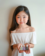 ♡ りこぴ ♡リコは小さい頃からネイルが大好き。休みの日になると塗ってもいい？って聞いてくる🥺でも土日で落とさないといけないし、除光液のにおいも嫌だし…結局ネイルせずな日々。そんなリ…のInstagram画像