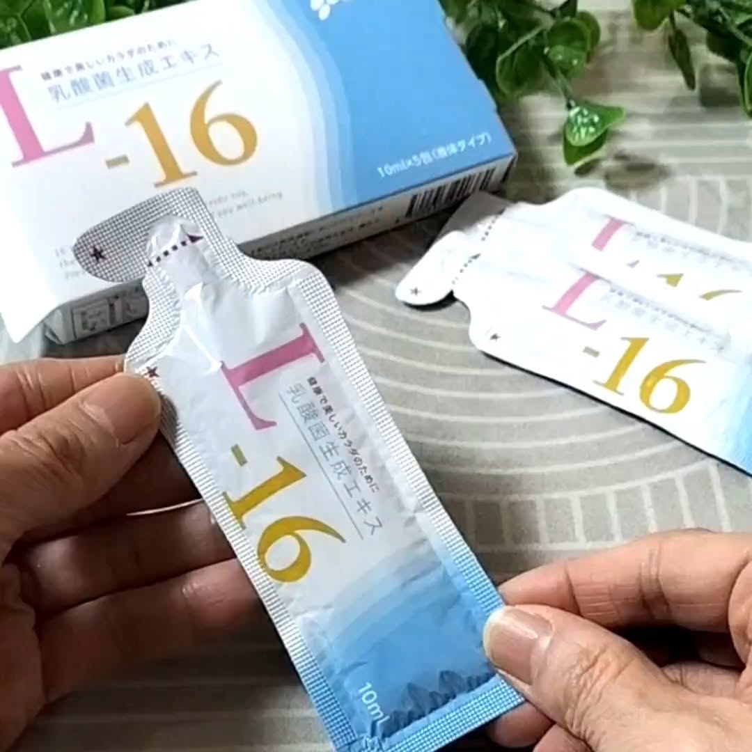 口コミ投稿：.乳酸菌生成エキス L-16 お試し5包を試してみました♪キレイと元気は腸から！と思って…