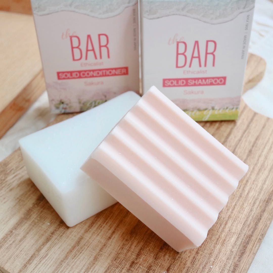 口コミ投稿：.The BAR シャンプー Sakura 80gThe BAR コンディショナー Sakura  82gを使用してみ…
