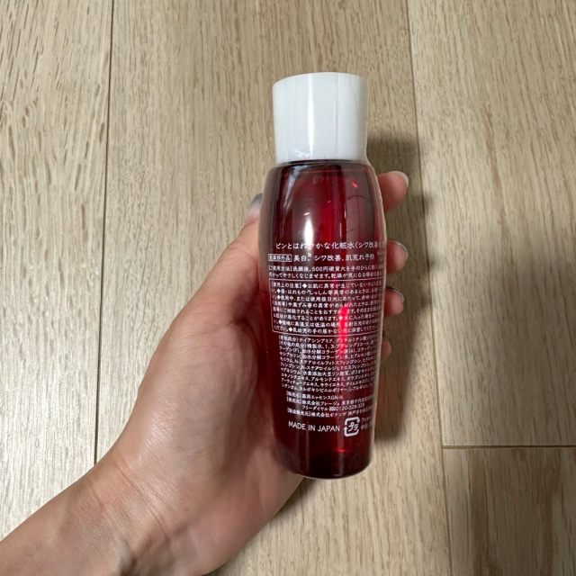 口コミ：ピンとはれやかな化粧水を試してみた！の画像（2枚目）