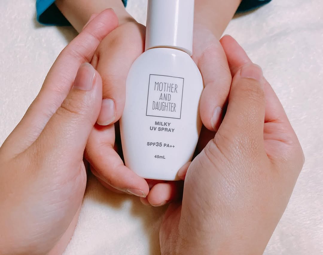口コミ投稿：M&D ミルキーUVスプレー　45ｍLノンガス＆ノンアルコールで肌に優しい日焼け止めミス…