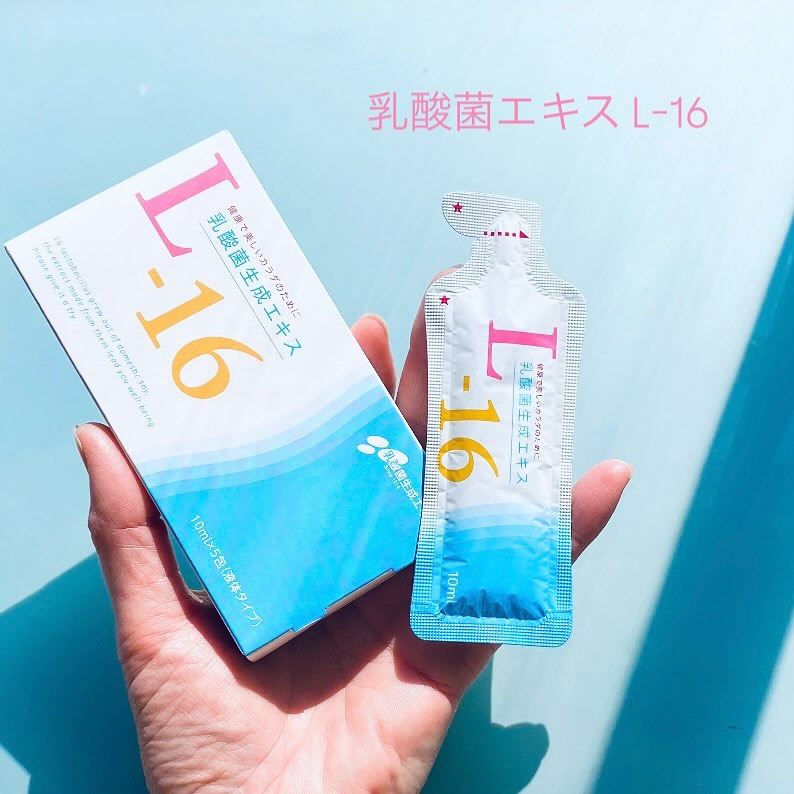 口コミ投稿：乳酸菌エキス L-16  厳選した16種類の乳酸菌から分泌されたエキスが、体の内側からキ…