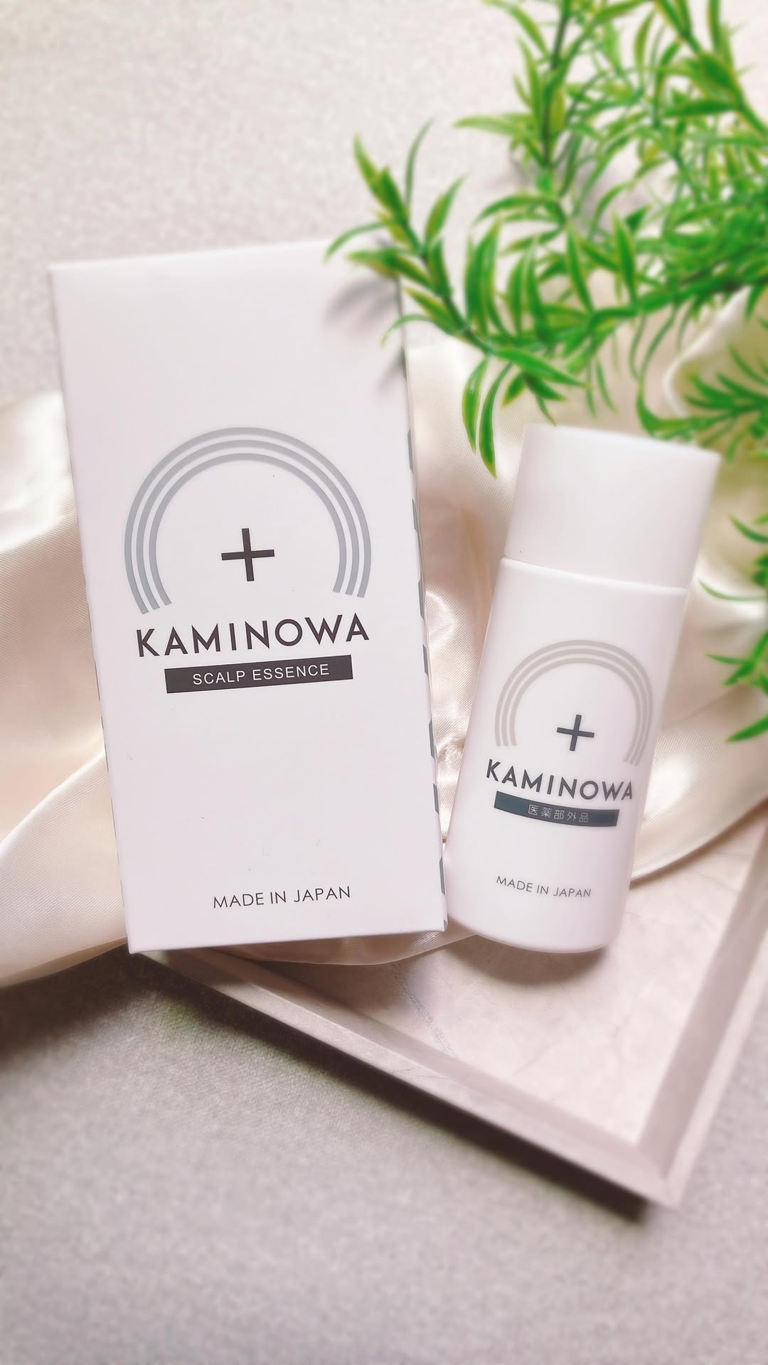 口コミ投稿：頭皮ケアなら！男女問わず使える✨KAMINOWA育毛剤🌿だんだん日差しが強くなり、紫外線…