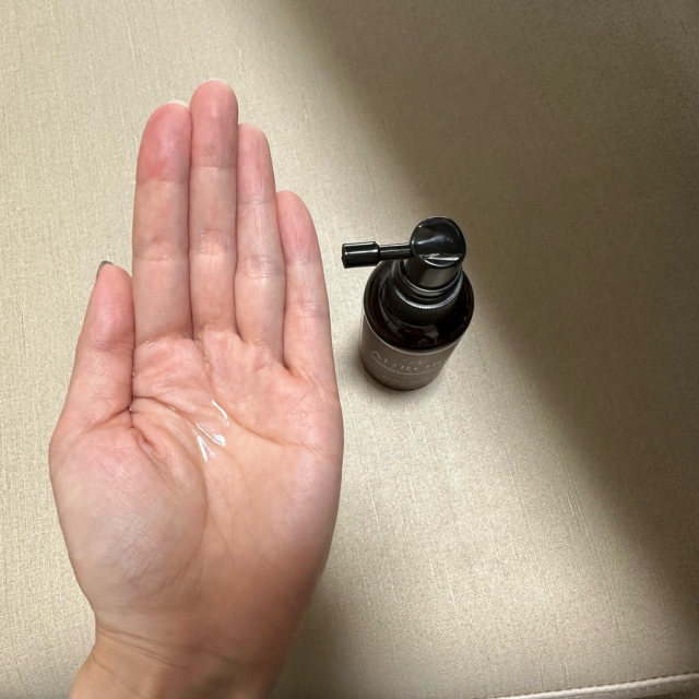 口コミ：オーロラスカルプローションを試してみた！　1回目の画像（5枚目）
