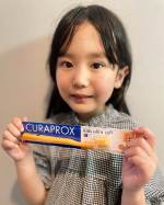 こどもたちも愛用中クラプロックスのキッズ歯ブラシ優しい磨き心地だからながめに磨いても嫌がらないよ♥持ちやすい柄みたいで自然に正しい磨き方が身につくみたいです！他の色もかわいい感じだし…のInstagram画像