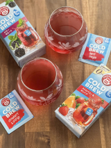 口コミ記事「5分でできるごきげんドリンク♡ポンパドールの水出しハーブティーを飲み比べ！【ストロベリー＆オレンジ／ベリーモヒート】」の画像