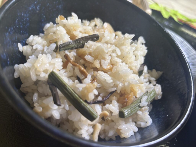 口コミ：[玉露園わさびこんぶ茶]　涼味、こぼしなめこぶっかけそばで仕立てる初夏の彩御膳！　[玉露園こんぶ茶委員会]の画像（6枚目）