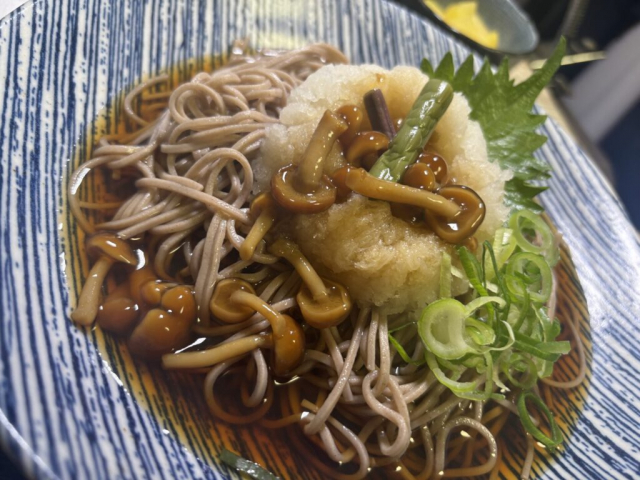 口コミ：[玉露園わさびこんぶ茶]　涼味、こぼしなめこぶっかけそばで仕立てる初夏の彩御膳！　[玉露園こんぶ茶委員会]の画像（3枚目）