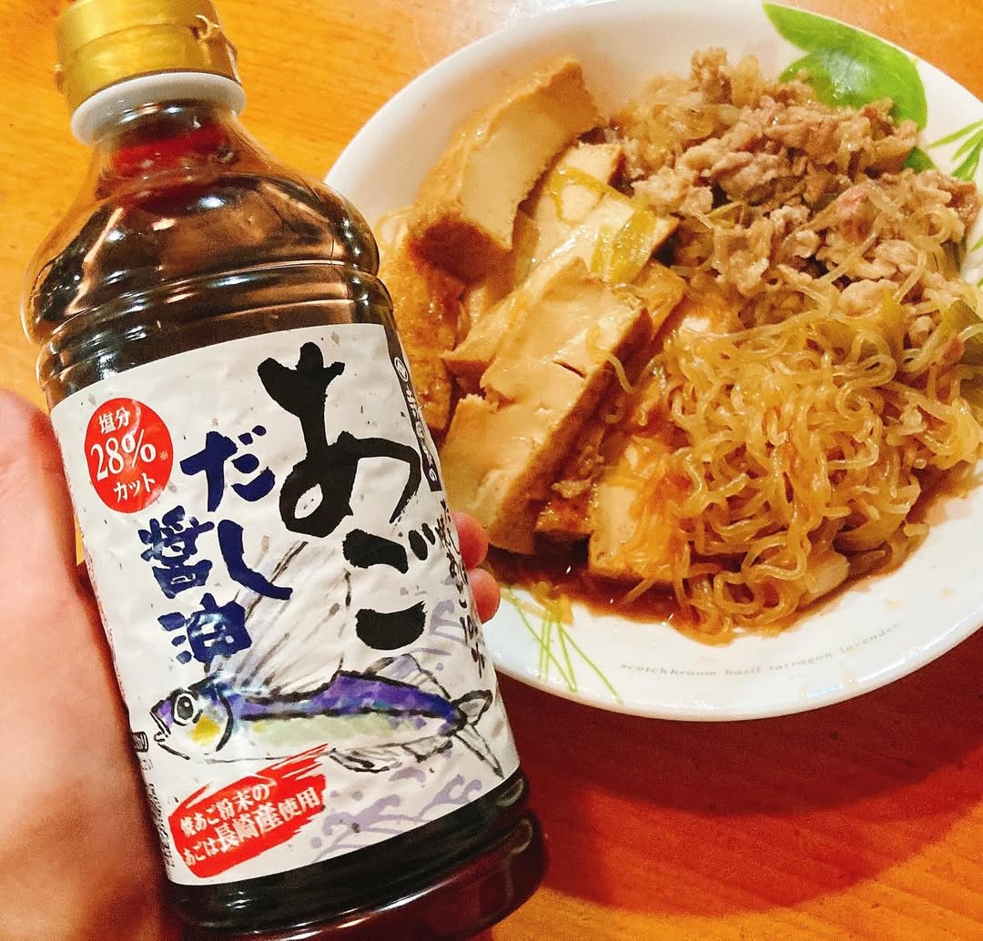 口コミ投稿：「寺岡家のあごだし醤油500ml」✨長崎県産の焼きあご粉末を使用した「寺岡家のあごだ…