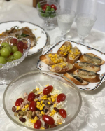 こんにちは、久しぶりのお料理写真、3月で食育指導員の生活で燃え尽きてしまったように、お菓子やお料理動画が減ってしまいました。今は体調不良でめまいが😵‍💫やっと落ち着いてきたところラッキーな…のInstagram画像