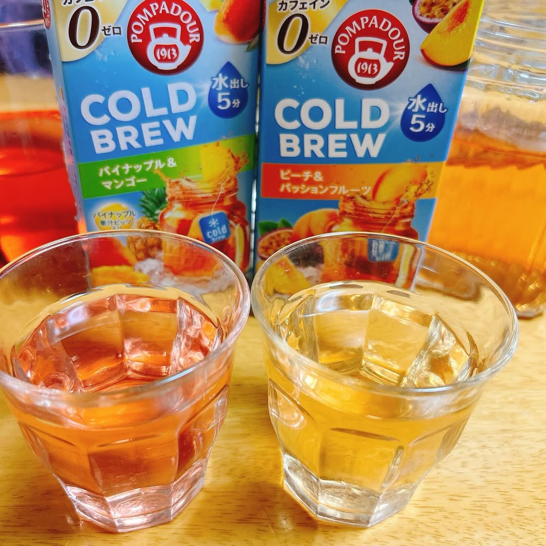 口コミ投稿：お風呂上がりにさっぱりフルーツハーブティー🥭500mlで水出ししました☆ピーチ🍑&パッシ…