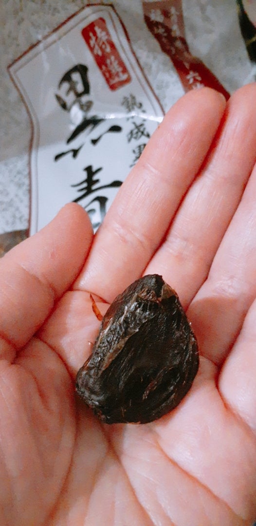 口コミ：青森県産 熟成黒にんにく「黒青森」200gの画像（6枚目）