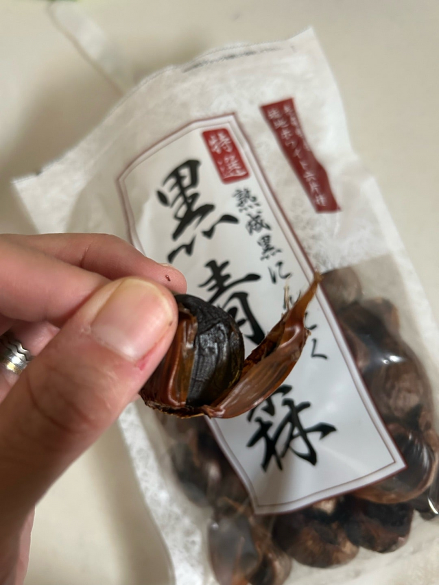 口コミ：黒にんにくの画像（4枚目）