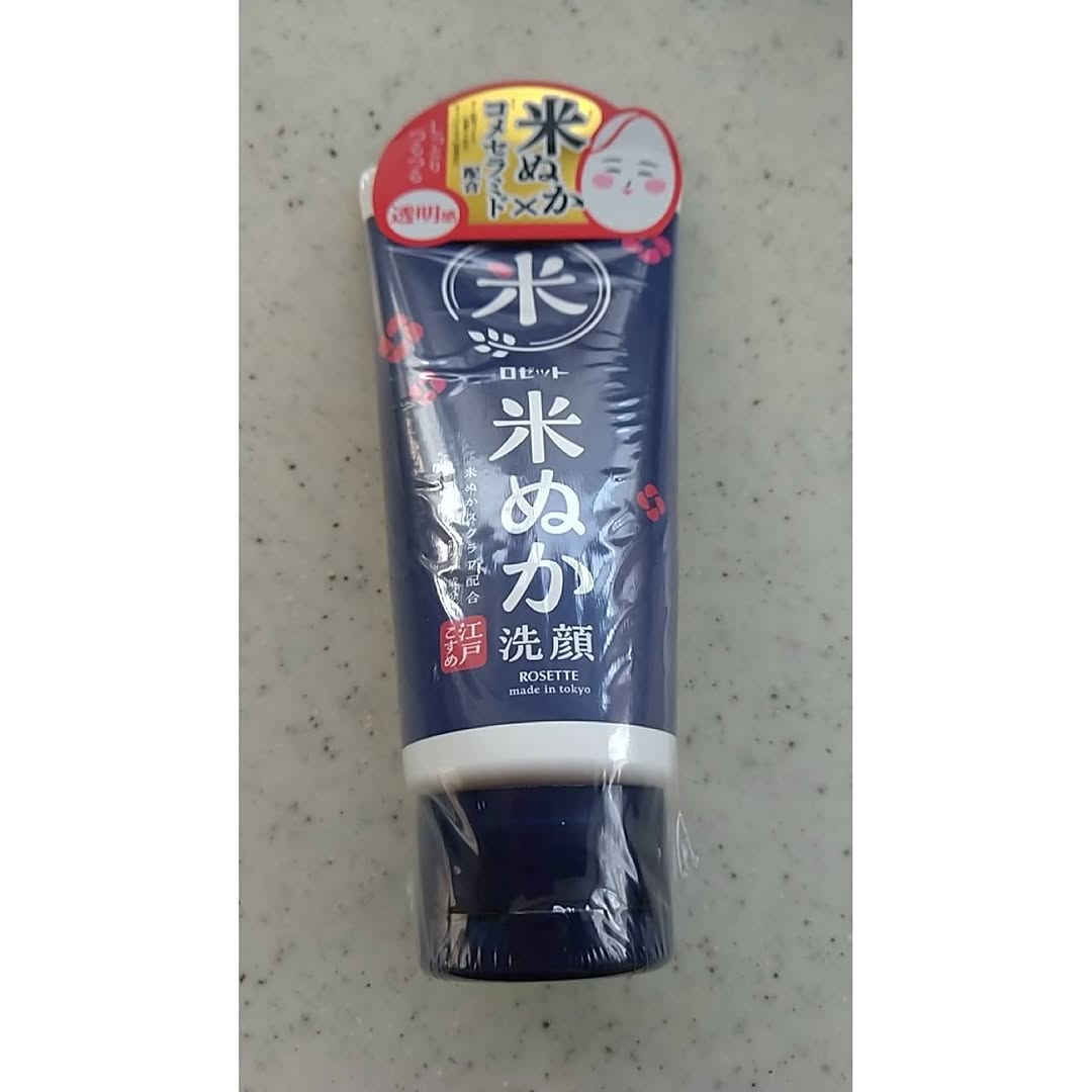 口コミ投稿：.【江戸こすめ　米ぬか洗顔】米ぬかスクラブで古い角質をオフ😆ただの洗顔じゃ満足で…