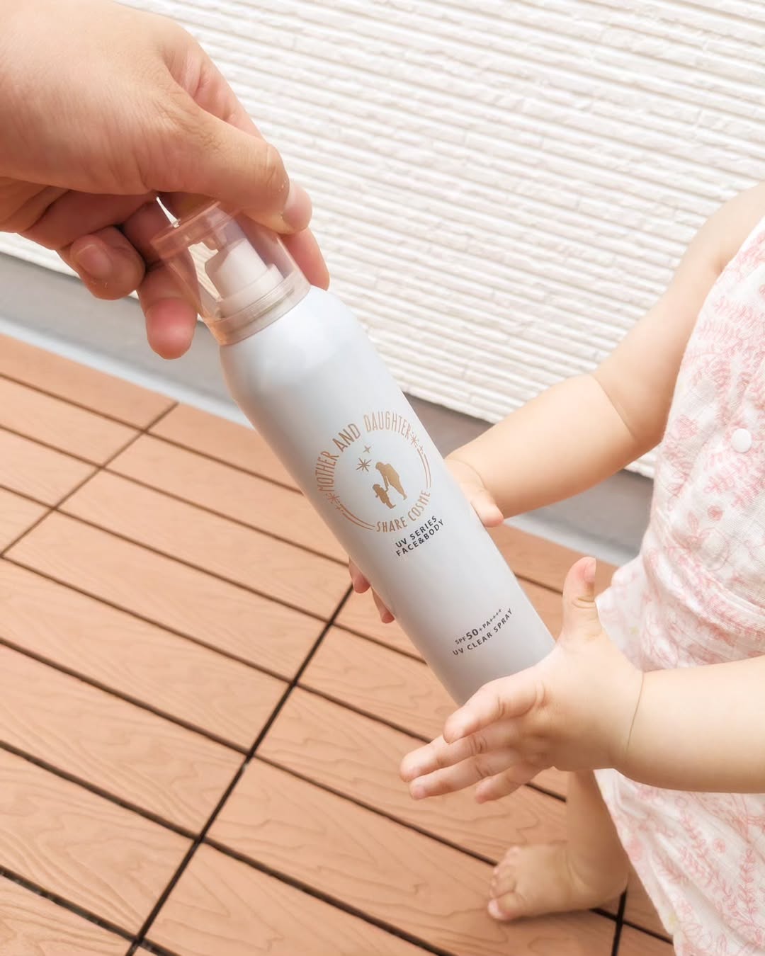 口コミ投稿：…忙しい朝もシュッと紫外線対策☀親子で使える全身用日焼け止めスプレー🌬️@2wayworld…