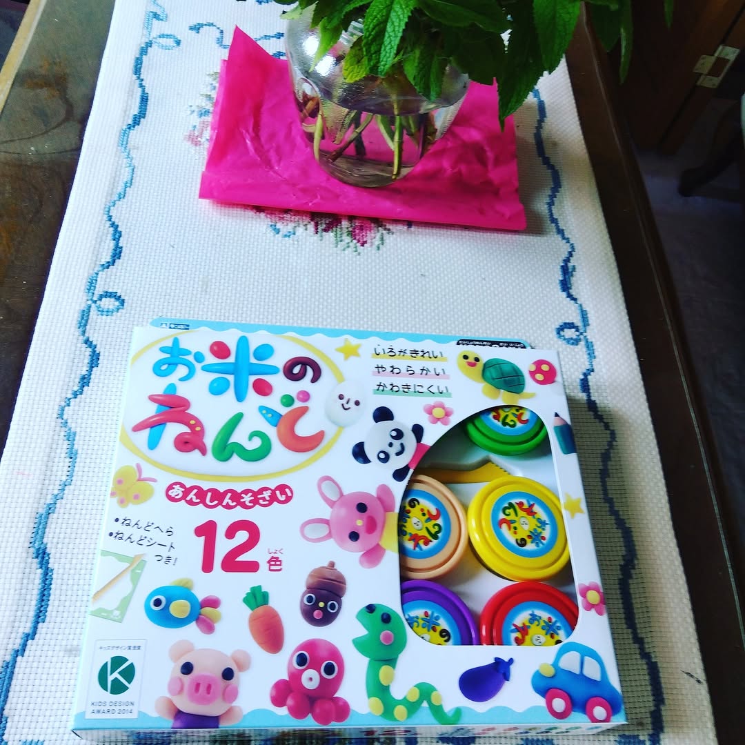 口コミ投稿：お米のねんどで安心！楽しく遊びましょう🥰#PR #銀鳥産業株式会社 #お米のねんど #お…