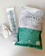 スプーン１杯で手軽にコラーゲン（たんぱく質）をが摂取できる☺️今、こちらのコラゲネイドでコラーゲン生活しています🩷私は主にコーヒーに混ぜたり、お味噌汁に混ぜたりして飲んでいます。毎日付属の…のInstagram画像