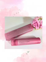 1週間ほど使って肌の調子がいいですよー♡　《パーフェクトワンスパークリングセラム》パーフェクトワンで泡セラムあるんですねー知らなかった！炭酸泡系好きなので使っていて楽しいですふわふわの…のInstagram画像