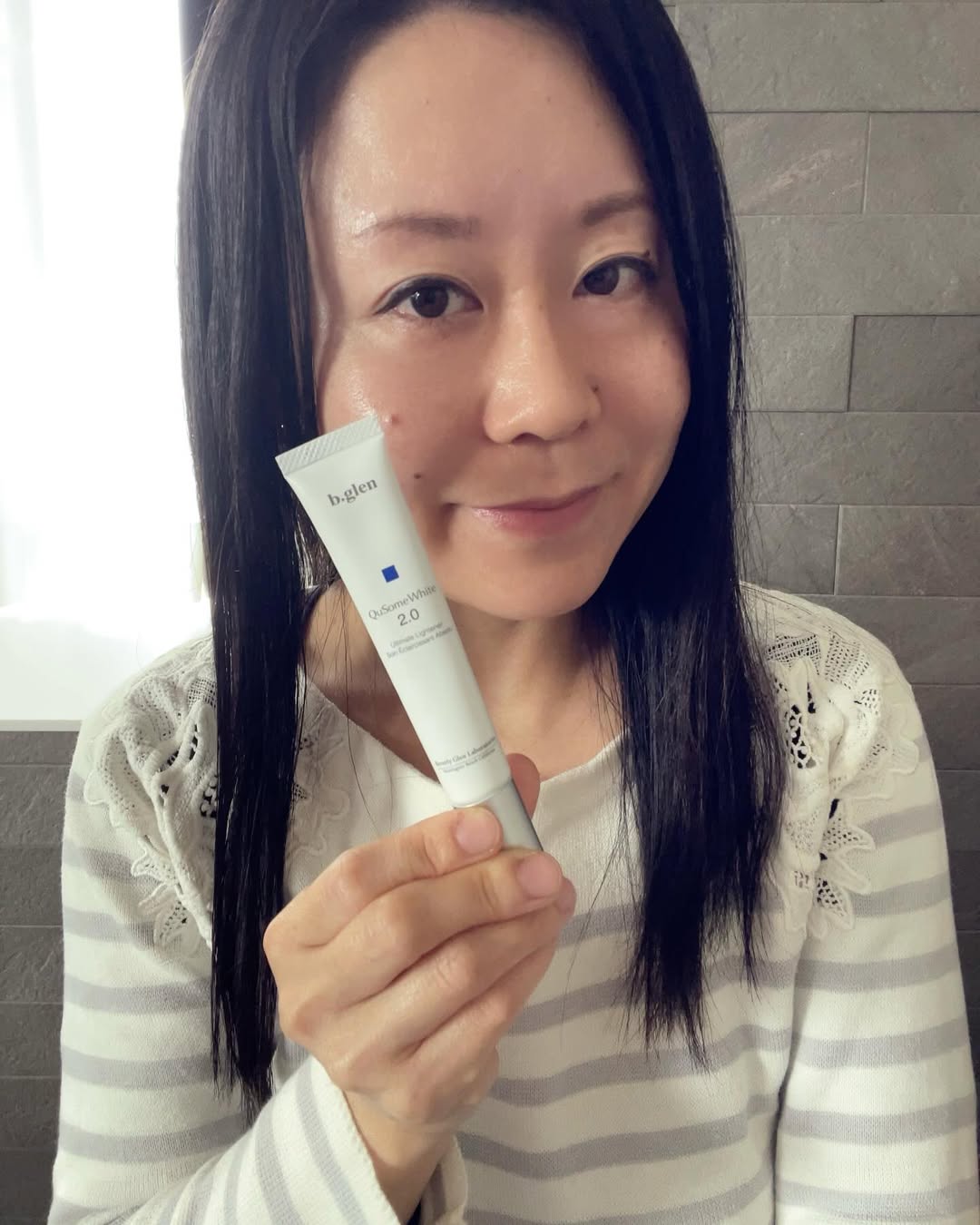 口コミ投稿：ビバリーグレンラボラトリーズさまのb.glen QuSomeホワイト2.0 💙この時期にも使いや…