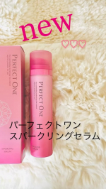 #PRPERFECT ONEスパークリングセラム生とろ泡🫧がなめらか〜肌に密着してうるおいます🫶高濃度炭酸※①泡が肌をサポートさらに高濃度ナイアシンアミド※②など54種類もの美肌成分…のInstagram画像
