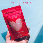 キレイ・デ・エクオールエクオールの1日あたりの推奨摂取量（10mg）を2粒で摂取できる高濃度配合！さらにEC-12乳酸菌1000億個配合。リンゴセラミド配合（食物繊維・ポリフェノール・セラミド）…のInstagram画像