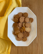 …🍪おからコッティ沖縄島豆腐の生おからを使用したヘルシーなクッキー。優しい黒糖風味で止まらなくなる美味しさ！【こういう素朴なお菓子大好き】#PR #金秀バイオ #金秀バイオ #おか…のInstagram画像