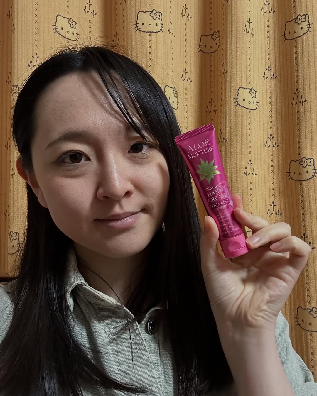 口コミ投稿：アロエモイスチャーローズ　ハンドクリームアロエエキスを主成分としたべたつかない…