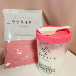 【コラゲネイドHG】 飲んでいます。こちら、 コラーゲンはもちろんヒアルロン酸やグルコサミン、コンドロイチンなどの成分まで入っている(^^♪素敵なパウダーサプリメントです。顆粒タイプなので…のInstagram画像