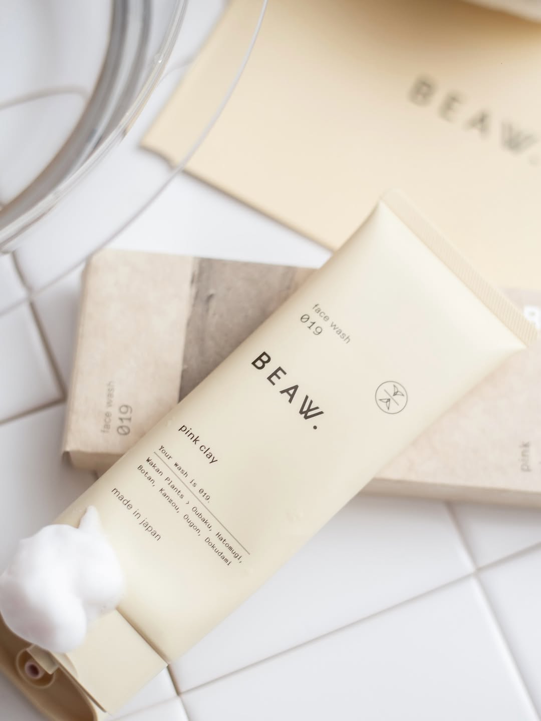 口コミ投稿：🌱🌿🫧【BEAW. face wash 019】お試しさせていただきました🌿和漢由来成分配合のピンクク…