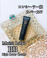 ‪✿⁡⁡🌸コンシーラー級のカバー力!?🌸⁡ @meishoku_corporation Moist Laboハイカバー薬用美白BBクリーム01ナチュラルベージュSPF 50･PA+…のInstagram画像