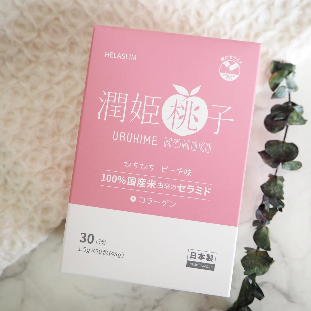口コミ投稿：【100％国産米由来セラミド配合『潤姫桃子』】潤姫桃子は100％国産米由来のグルコ…