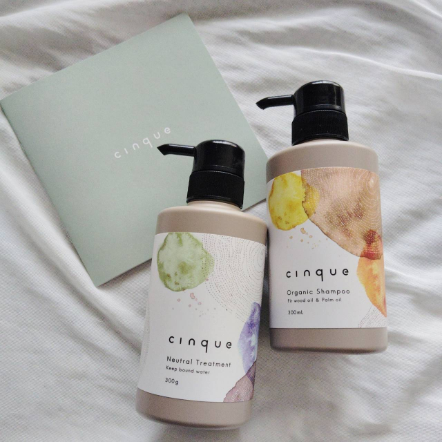 口コミ：＼頭皮トラブルにお悩みの方／cinque オーガニックシャンプー＆ニュートラルトリートメントの画像（1枚目）