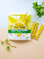 日差しが強くなるシーズンは毎日摂取したいビタミンC！🍋ひとくちCケアで私は手軽にビタミン摂ってます🧡スイートレモン風味で、あまずっぱくおいしい♡顆粒だから水なしでさらっと飲めます。出先に…のInstagram画像