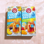コールドブリュー5分という短時間で水出し紅茶が楽しめる手軽さが魅力なコールドブリューのご紹介です。今回は夏らしいフレーバー2種類飲み比べしました。🍑ピーチ＆パッションフルーツ🍍パイナップ…のInstagram画像