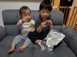 ヘルシーなのに美味すぎるおからコッティ硬めなクッキーで満足感もあり、優しい甘さがとても美味しい😋よく噛んで食べてくれるので子どものおやつにぴったり！👦🏻私も一緒に食べています！豆腐ででき…のInstagram画像