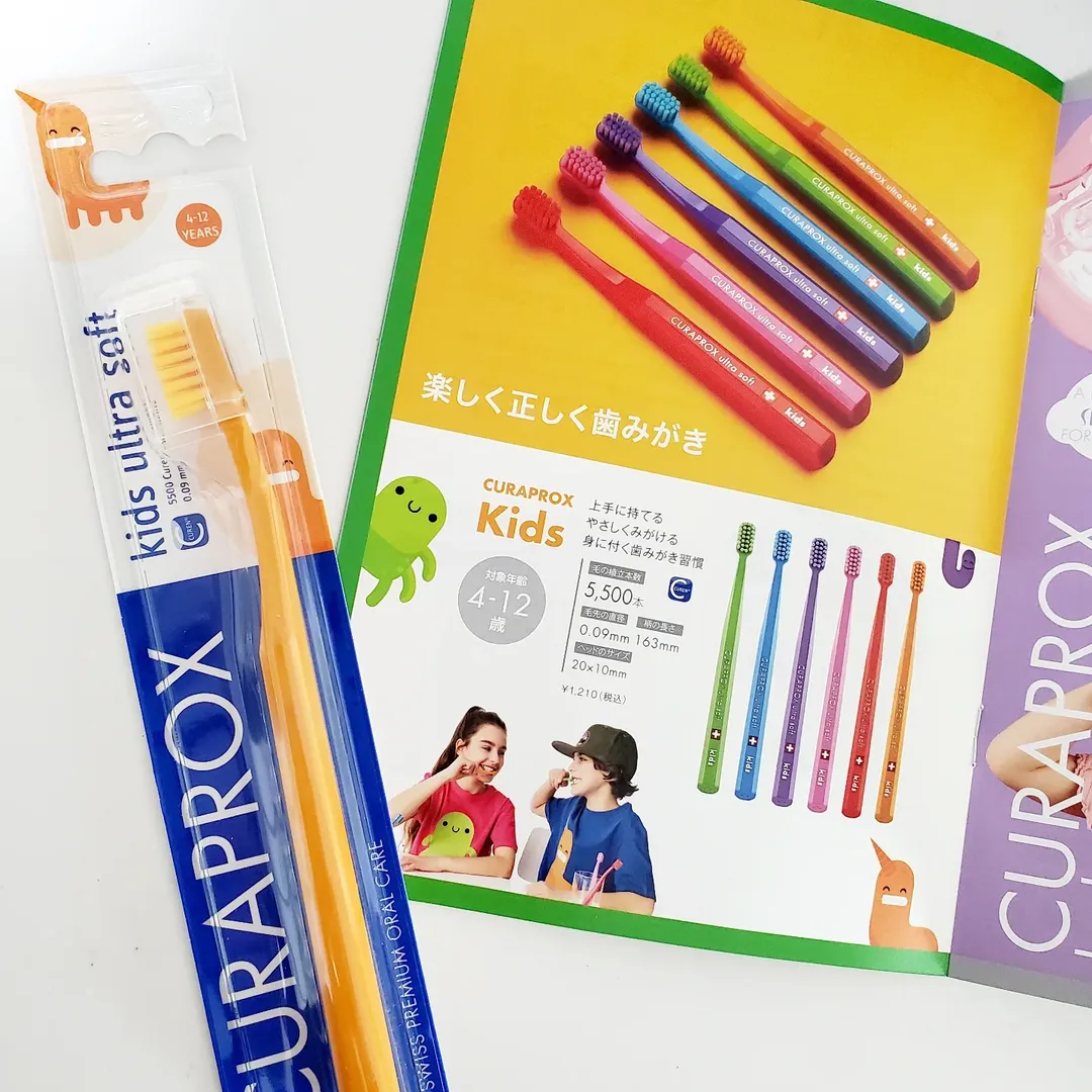 口コミ投稿：「クラプロックス　キッズ　子ども歯ブラシ(4歳～12歳)」小さなお口でも奥まで届くコ…