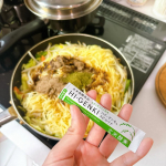 玄米酵素ハイ・ゲンキ スピルリナ　をお試しさせていただきました！焼きそばに混ぜると、青のりっぽい見た目でなんかイイんですよね、、、混ぜただけでいつもより栄養とれるの最高じゃないですか！玄米酵…のInstagram画像