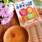 めぐみのルティン30👀ルテインで視界クッキリ！目の悩みに1日1粒！スマホ・パソコン仕事の強い味方！スマホを見ることが多いので目がぼやけを感じやすくいつも目薬していたので一日一粒飲…のInstagram画像