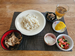 今日は1日🏠にいようと、ひきこもりお昼ごはんは、うどんにしよう🎵と思っていたので、朝からうどん作り自家製うどんつけ麺にはこれ✨このうどんつゆが、麺にからんでおいしいさらっとしてるの…のInstagram画像
