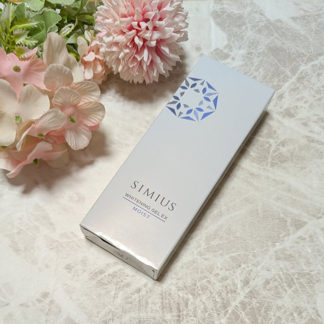 口コミ投稿：株式会社メビウス製薬様よりSIMIUS 薬用ホワイトニングジェルEX モイスト お試しさせ…