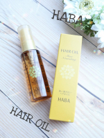 HABA  さらさらしっとりヘアオイル🎉コロンと可愛らしいボトルの洗い流さないヘアオイル💖サラサラっとしたテクスチャで、髪にオイルがついているのか分からないほどの軽さ！柑橘系のベルガモットの…のInstagram画像