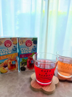 ☆ 2025.6.28 ☆暑い毎日美味しいハーブティー🌿飲み始めました🍹☑︎ポンパドールコールドブリュー ピーチ＆パッションフルーツ ☑︎ポンパドール　コールドブリュー ベリー モヒー…のInstagram画像
