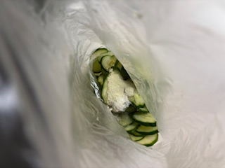 口コミ：減塩こんぶ茶　玉露園　キュウリの浅漬けの画像（4枚目）