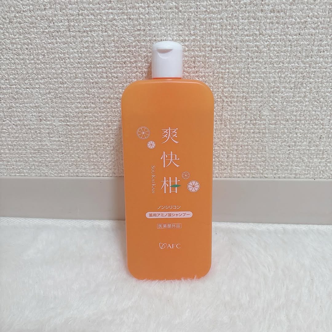 口コミ投稿：.薬用 アミノ酸シャンプー 爽快柑をmonitorさせていただきました！アミノ酸15種類を…
