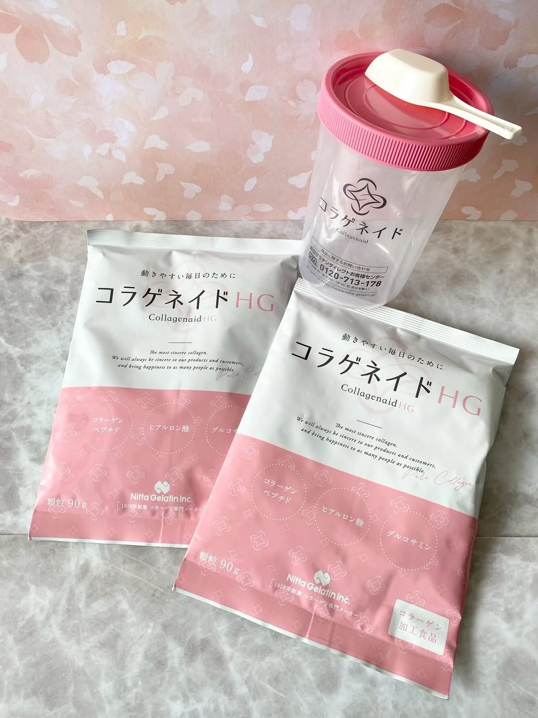 口コミ投稿：コラゲネイドHG​コラーゲンだけでなく、ヒアルロン酸とグルコサミン、コンドロイチン…