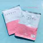 コラゲネイドHGコラーゲンだけでなく、ヒアルロン酸とグルコサミン、コンドロイチンなどの成分も一緒に摂ることができる顆粒タイプのコラーゲンです。容器に詰め替えて使えて便利。付属のスプーンは約3…のInstagram画像