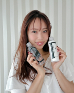 もうリピートして10本は超えているKAMINOWAさんのシャンプーandトリートメントいまだに白髪にまったく悩まされず、本当にビックリ！こんなにも髪を労ってケアーしてると白髪にならないんだ…のInstagram画像